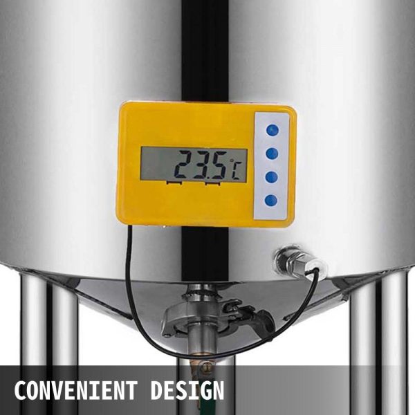 Beverage Equipment | 14 Gallon Stainless Steel Brew Fermenter Home Brewing Brew Bucket Fermenter With conical base Brewing Equipment Beverage Equipment Beverage Equipment