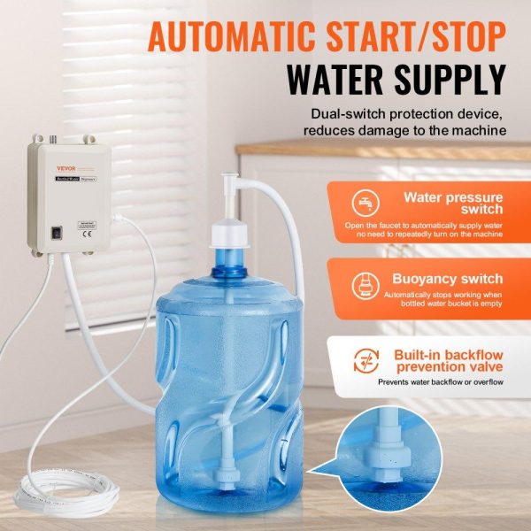 Beverage Equipment | 5 Gallon Bottled Water Dispenser Pump System Water Dispensing Jug Pump Beverage Equipment Beverage Equipment