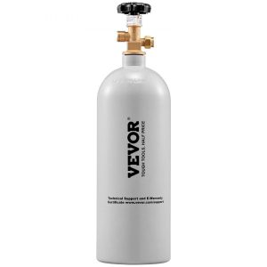 Beverage Equipment | 5 Lbs CO2 Tank Aluminum Gas Cylinder, Brand New CO2 Cylinder with Gray Spray Coating, CO2 Tank with CGA320 Valve, For Draft Soda Beer Beverage Equipment Beverage Equipment