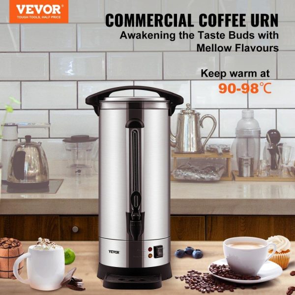 Beverage Equipment | Commercial Coffee Urn 110 Cup Stainless Steel Coffee Dispenser Fast Brew Beverage Equipment Beverage Equipment