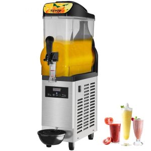 Beverage Equipment | Commercial Slushy Machine, 12L/3.2Gal Single Bowl, 50 Cups Margarita Machine, 500W Stainless Steel Margarita Smoothie Frozen Drink Maker, Slushie Machine for Party Cafe Restaurants Bars Home Use Beverage Equipment Beverage Equipment