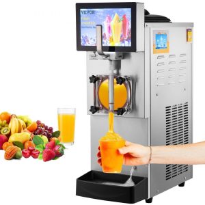 Beverage Equipment | Commercial Slushy Machine, 8L / 2.1 Gal Single Bowl, Cool and Freeze Modes, 1050W Stainless Steel Margarita Smoothie Frozen Drink Maker, Slushie Machine for Party Cafes Restaurants Bars Home Beverage Equipment Beverage Equipment