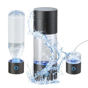 Beverage Equipment | Hydrogen Water Bottle Generator, 230 ml / 8.1 oz Capacity Portable Hydrogen Water Maker, SPE Technology Hydrogen Rich Water Ionizer Machine with Nasal Inhalation Tube and Self-Cleaning Beverage Equipment Beverage Equipment