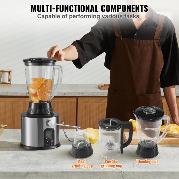 Beverage Equipment | Juicer Machine, 850W Motor Centrifugal Juice Extractor, Easy Clean Centrifugal Juicers, Big Mouth Large 3″ Feed Chute for Fruits and Vegetables, 5 Speeds Juice Maker, Stainless Steel, BPA Free Beverage Equipment Beverage Equipment