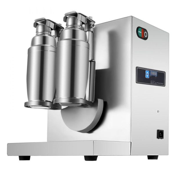 Beverage Equipment | Milk Tea Shaker Double Frame Milk Tea Shaking Machine 400r per Minute Stainless Steel Auto Tea Milk Making Machine for Boba Milk Tea Beverage Equipment Beverage Equipment