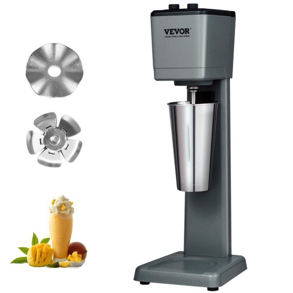 Beverage Equipment | Milkshake Maker Machine, 375W Commercial Milk Shake Maker Mixer, Single Head Drink Mixer Blender Machine, 3-Speed Milkshake Blender with 27.7oz Stainless Steel Cup for Commercial Beverage Equipment Beverage Equipment