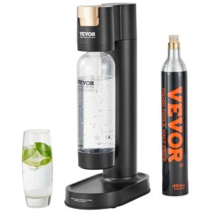 Beverage Equipment | Sparkling Water Maker, Soda Maker Machine for Home Carbonating, Seltzer Water Starter Kit with BPA-free 1L PET Bottle, CO2 Cylinder, Compatible with Mainstream Screw-in 60L CO2 Cylinder Beverage Equipment Beverage Equipment