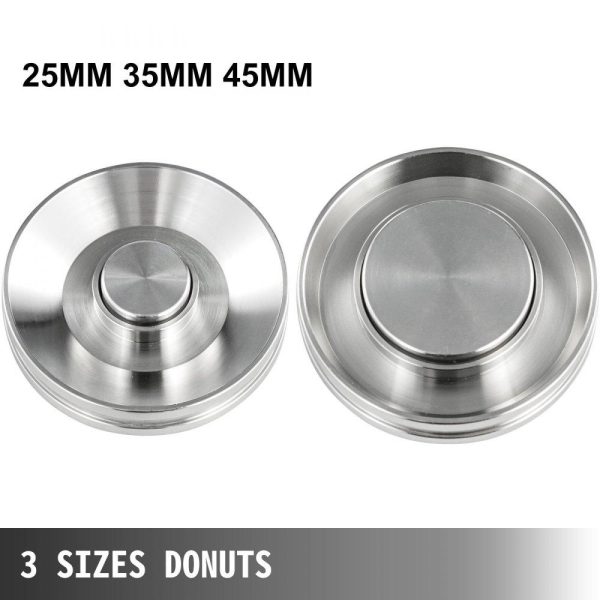 Cooking Equipment | 110V Commercial Automatic Donut Making Machine, Single Row Auto Doughnut Maker, 7L Hopper Donut Maker with 3 Sizes Molds, Doughnut Fryer, 304 Stainless Steel Auto Donut Cooking Equipment Cooking Equipment