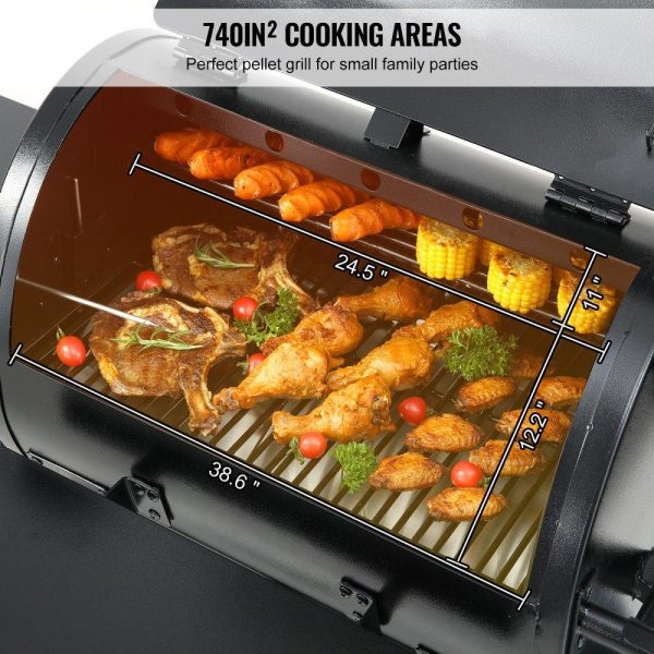 Cooking Equipment | 53″ Heavy Duty Charcoal Grill BBQ Portable Grill with Cart Outdoor Cooking Cooking Equipment Cooking Equipment