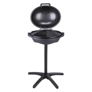 Cooking Equipment | Indoor/Outdoor Electric Grill, 1800W 200sq.in Electric BBQ Grill with Zone Grilling Surface, Removable Stand, Non-stick Patio Grill with Adjustable Temperature for Party Camping Yard Cooking Equipment Cooking Equipment