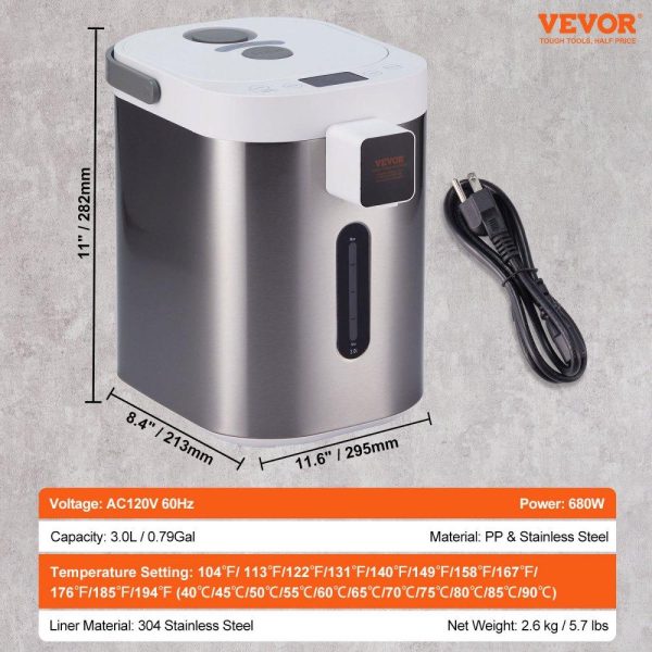 Cooking Equipment | Instant Hot Water Dispenser 3L/102oz Electric Countertop Water Dispenser Cooking Equipment Cooking Equipment