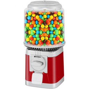 Food Display & Merchandising Equipment | Gumball Machine, 1-inch Candy Vending Machine, Commercial Gumball Vending Machine with Adjustable Candy Outlet Size, Metal Gumball Dispenser Machine for Home, Gaming Stores Food Display & Merchandising Equipment Food Display & Merchandising Equipment