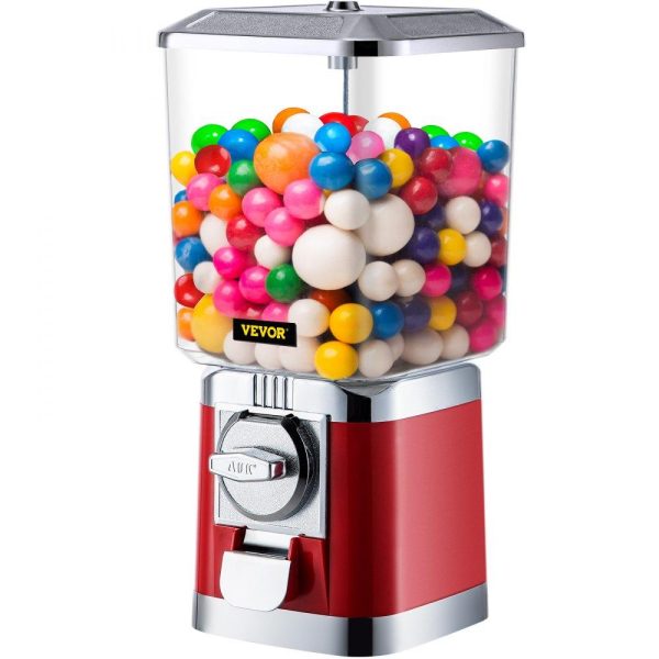 Food Display & Merchandising Equipment | Vending Machine, Classic Gumball Bank, Huge Load Capacity Candy Gumball Machine, Mini Vending Machines, Gumball Dispenser Machine for Kids, Perfect for Birthdays, Christmas and Kiddie Parties Food Display & Merchandising Equipment Food Display & Merchandising Equipment