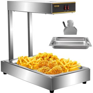 Food Holding & Warming Equipment | 110V French Fry Food Warmer 22″x13″, 1000W French Fry Heat Lamp,Stainless Steel Heat Lamp Warmer 86-185?, Food Warmer Diaplay for French Fry, Heat Lamp Commercial for Fry Chicken Food Holding & Warming Equipment Food Holding & Warming Equipment