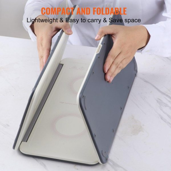 Food Holding & Warming Equipment | Electric Warming Tray, 18.9″ x 10.2″ Portable Cold Rolled Sheet Heating Tray with Temperature Control (35-100℃), Perfect for Catering, House, Parties, Events, Entertaining and Holiday, White Food Holding & Warming Equipment Food Holding & Warming Equipment