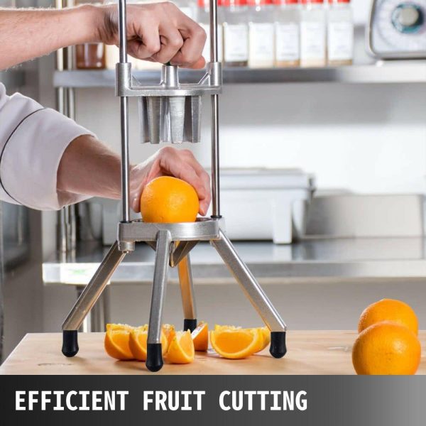 Food Preparation Equipment | 6-Section Commercial Easy Wedger Stainless Steel Blade Fruit Lime Slicer, Lemon Cutter for Home Bar Restaurant Food Preparation Equipment Food Preparation Equipment