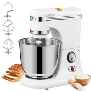 Food Preparation Equipment | 600W Stand Mixer 11-Speed Tilt-Head Dough Mixer 7.4 Qt Bowl 3 Attachments Food Preparation Equipment Food Preparation Equipment