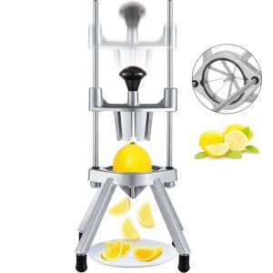 Food Preparation Equipment | 8-Section Commercial Easy Wedger Stainless Steel Blade Fruit Lime Slicer, Lemon Cutter 8 Wedges for Bar Restaurant Food Preparation Equipment Food Preparation Equipment