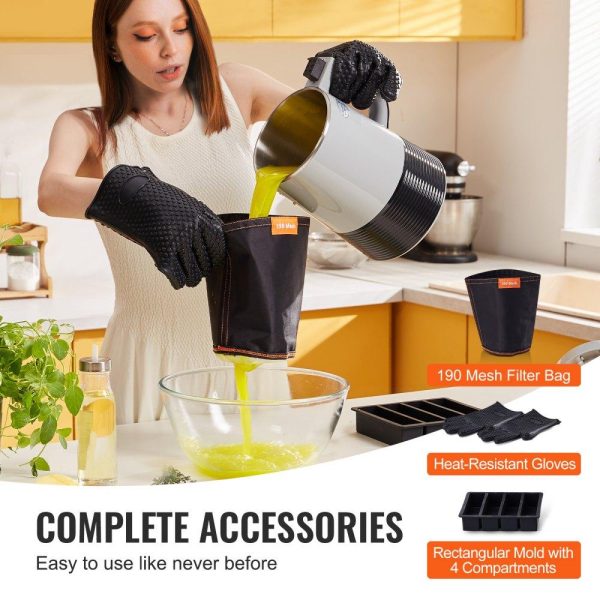 Food Preparation Equipment | Butter Infuser Machine, 6 Functions Herbal Infuser, Magic Butter Machine & Oil Infusion Machine with Customizable Temperature And Time, Herbal Recipe Book & All Accessories Included Food Preparation Equipment Food Preparation Equipment