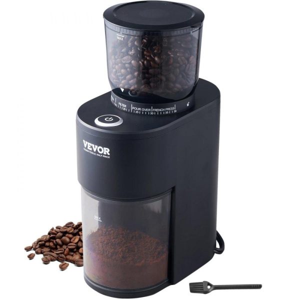 Food Preparation Equipment | Coffee Grinder with 38 Precise Conical Burr Coffee Grinder 5.3-Ounce 20 Cups Coffee Bean Grinder Perfect for Drip, Espresso Food Preparation Equipment Food Preparation Equipment