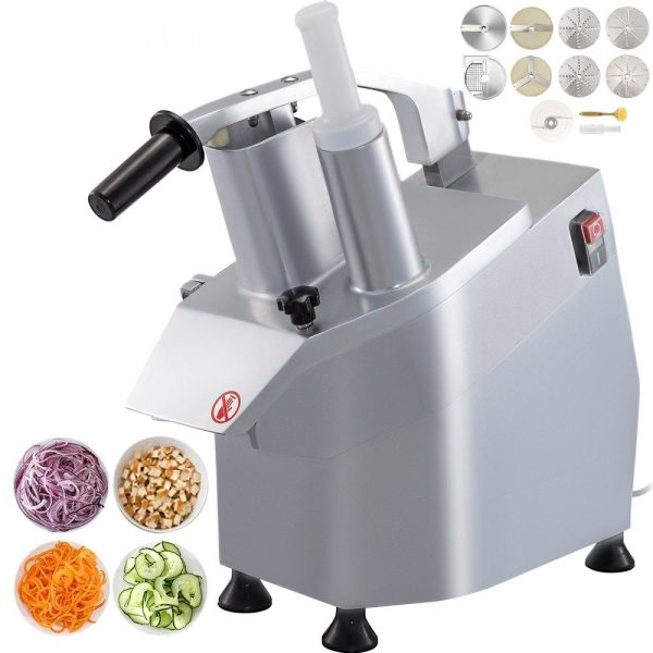 Food Preparation Equipment | Commercial Food Processor Vegetable Cheese Cutter W/ 7 Disks, Ce Approved Food Preparation Equipment Food Preparation Equipment