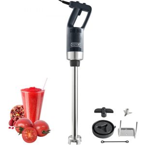 Food Preparation Equipment | Commercial Immersion Blender, 500 Watt Heavy Duty Hand Mixer, Variable Speed Kitchen Stick Mixer with 304 Stainless Steel Blade, Multi-Purpose Portable Mixer for Soup, Smoothie, Puree, Baby Food Food Preparation Equipment Food Preparation Equipment