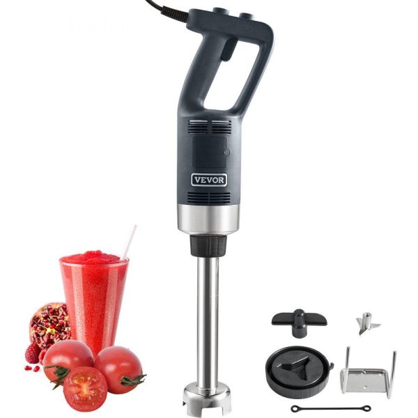 Food Preparation Equipment | Commercial Immersion Blender, 750W 12″ Heavy Duty Hand Mixer, Variable Speed Kitchen Stick Mixer with 304 Stainless Steel Blade, Multi-Purpose Portable Mixer for Soup, Smoothie, Puree, Baby Food Food Preparation Equipment Food Preparation Equipment