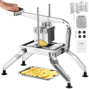 Food Preparation Equipment | Commercial Vegetable Slicer, 1/4 and 1/2 inch Tomato Slicer, Stainless Steel and Aluminum Alloy Vegetable Cutter Slicer, Manual Tomato Slicer with Non-slip Feet, for Tomatoes, Onions, Potatoes Food Preparation Equipment Food Preparation Equipment