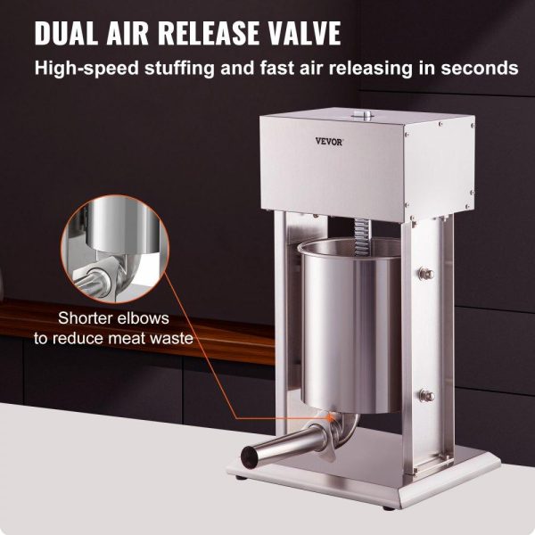 Food Preparation Equipment | Electric Sausage Stuffer 10L Variable Speed Sausage Maker Stainless Steel Food Preparation Equipment Food Preparation Equipment