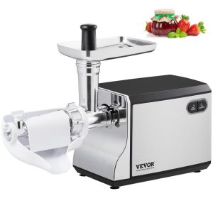 Food Preparation Equipment | Electric Tomato Strainer, 400W Tomato Sauce Maker Machine, 100 LBS/H Food Strainer and Sauce Maker, Փ45mm Commercial Grade Food Mill with Reverse Function for Tomato Strawberry Blueberry Sauce Food Preparation Equipment Food Preparation Equipment