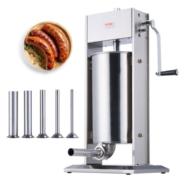 Food Preparation Equipment | Manual Sausage Stuffer 15 L Vertical Sausage Machine 304 Stainless Steel Food Preparation Equipment Food Preparation Equipment