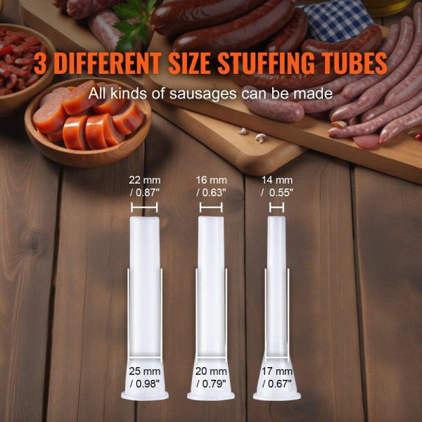 Food Preparation Equipment | Manual Sausage Stuffer 2 L Vertical Sausage Machine 304 Stainless Steel Food Preparation Equipment Food Preparation Equipment