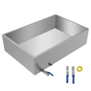 Food Preparation Equipment | Maple Syrup Evaporator Pan 36x24x9.5 Inch Stainless Steel Maple Syrup Boiling Pan with Valve Food Preparation Equipment Food Preparation Equipment