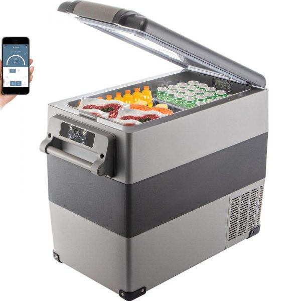 Refrigeration & Ice Equipment | 12 Volt Refrigerator, 58 Quart Car Refrigerator, Dual Zone Portable Refrigerator,RV Refrigerator with 12/24V DC and 110-240V AC, Freezer Fridge Cooler, for Car, RV, Camping and Home Use Refrigeration & Ice Equipment Refrigeration & Ice Equipment