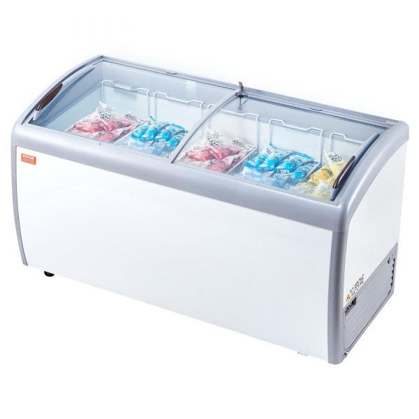 Refrigeration & Ice Equipment | 16.3Cu.ft Commercial Ice Cream Display Case Gelato Dipping Freezer Cabinet Refrigeration & Ice Equipment Refrigeration & Ice Equipment