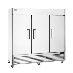 Refrigeration & Ice Equipment | Commercial Freezer 60.42 Cu.ft, Reach In 82.5″ W Upright Freezer 3 Doors, Auto-Defrost Stainless Steel Reach-in Freezer with 12 Adjustable Shelves, -13 to 5℉ Temp Control, LED Lighting, 4 Wheels Refrigeration & Ice Equipment Refrigeration & Ice Equipment