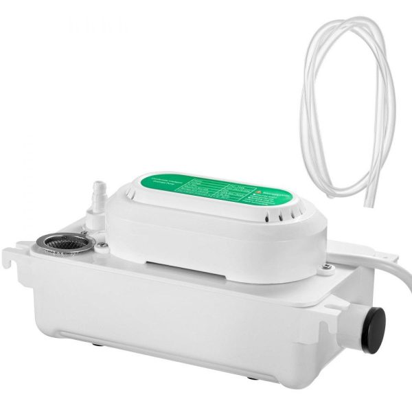 Refrigeration & Ice Equipment | Condensate Pump, 6.6 ft/2 m Lift, 110V Removal Drain Pump with 0.63 Qt/0.6 L Water Tank, 5W Automatic Condensation Pump with 100 L/H Flow, for Commercial Ice Makers of Different Types Refrigeration & Ice Equipment Refrigeration & Ice Equipment