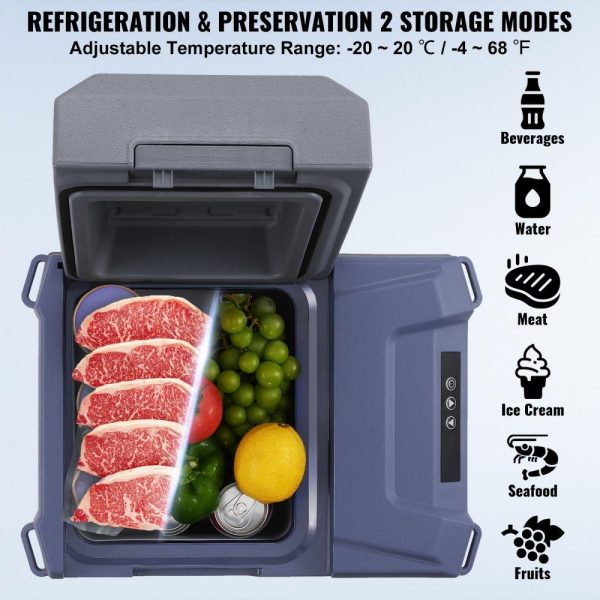 Refrigeration & Ice Equipment | Portable Car Refrigerator Freezer Compressor 12 L Single Zone for Car Home Refrigeration & Ice Equipment Refrigeration & Ice Equipment