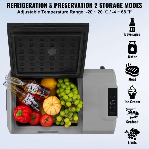 Refrigeration & Ice Equipment | Portable Car Refrigerator Freezer Compressor 40 L Single Zone for Car Home Refrigeration & Ice Equipment Refrigeration & Ice Equipment