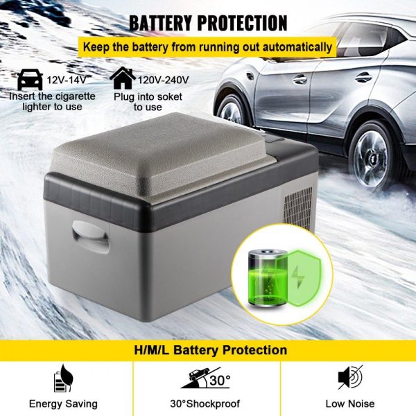 Refrigeration & Ice Equipment | Portable Refrigerator 21 Quart(20 Liter),12 Volt Refrigerator App Control(-4℉~68℉), Car Refrigerator Electric Compressor Cooler with 12/24v DC & 110-240v AC for Camping, Travel, Fishing, Outdoor or Home Use Refrigeration & Ice Equipment Refrigeration & Ice Equipment