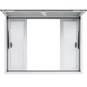 Restaurant Furniture | Concession Window 48″x36″, Aluminum Alloy Food Truck Service Window with 4 Horizontal Sliding Windows & Awning Door & Drag Hook, Up to 85 Degrees Serving Window for Food Truck Concession Trailer Restaurant & Food Service Restaurant Furniture