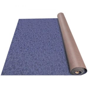 Venue Decoration | Deep Blue Marine Carpet 6 ft x 39.3 ft, Boat Carpet Rugs, Indoor Outdoor Rugs for Patio Deck Non-Slide TPR Water-Proof Back Outdoor Marine Carpeting Outdoor Carpet Restaurant & Food Service Venue Decoration