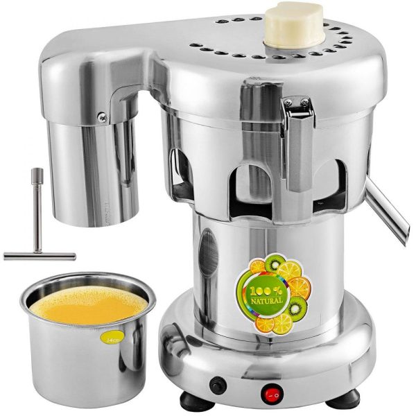 Beverage Equipment | Commercial Juice Extractor Heavy Duty Juicer Aluminum Casting and Stainless Steel Constructed Centrifugal Juice Extractor Juicing both Fruit and Vegetable Beverage Equipment Beverage Equipment