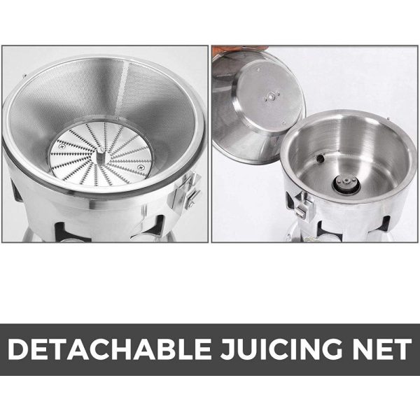 Beverage Equipment | Commercial Juice Extractor Heavy Duty Juicer Aluminum Casting and Stainless Steel Constructed Centrifugal Juice Extractor Juicing both Fruit and Vegetable Beverage Equipment Beverage Equipment