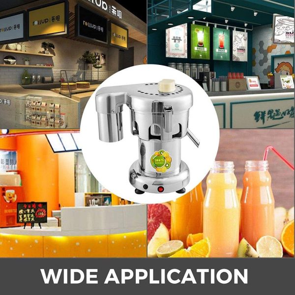 Beverage Equipment | Commercial Juice Extractor Heavy Duty Juicer Aluminum Casting and Stainless Steel Constructed Centrifugal Juice Extractor Juicing both Fruit and Vegetable Beverage Equipment Beverage Equipment