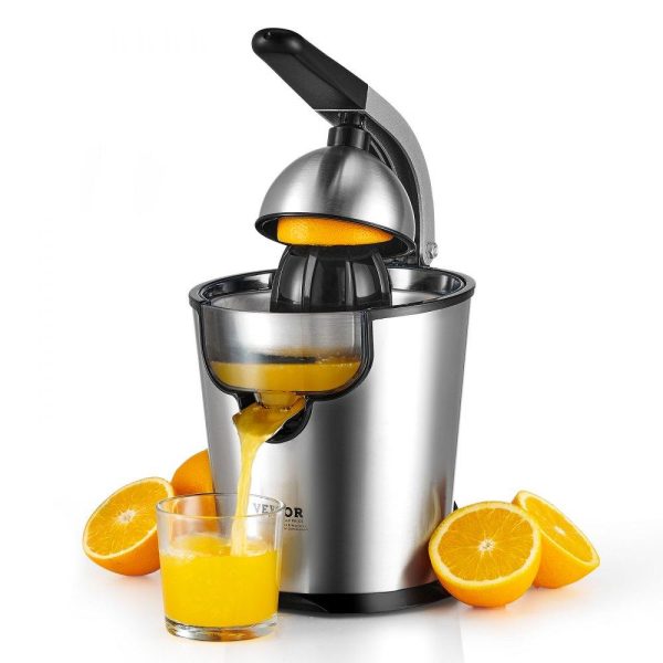 Beverage Equipment | Electric Citrus Juicer, Orange Juice Squeezer with Two Size Juicing Cones, 300W Stainless Steel Orange Juice Maker with Soft Grip Handle, For Oranges, Grapefruits, Lemons and Other Citrus Fruits Beverage Equipment Beverage Equipment