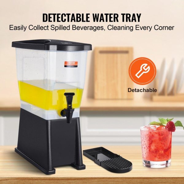 Beverage Equipment | Beverage Dispenser, 3 Gallon Drink Dispenser for Parties, Plastic Juice Dispenser with Stand Spigot Lid, Iced Tea Lemonade Juice Water Dispenser, for Restaurants, Hotels, Parties Beverage Equipment Beverage Equipment