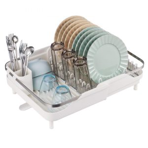 Storage & Organization | Dish Drying Rack Expandable Drainer Stainless Steel Kitchen Utensil Holder Restaurant & Food Service Storage & Organization